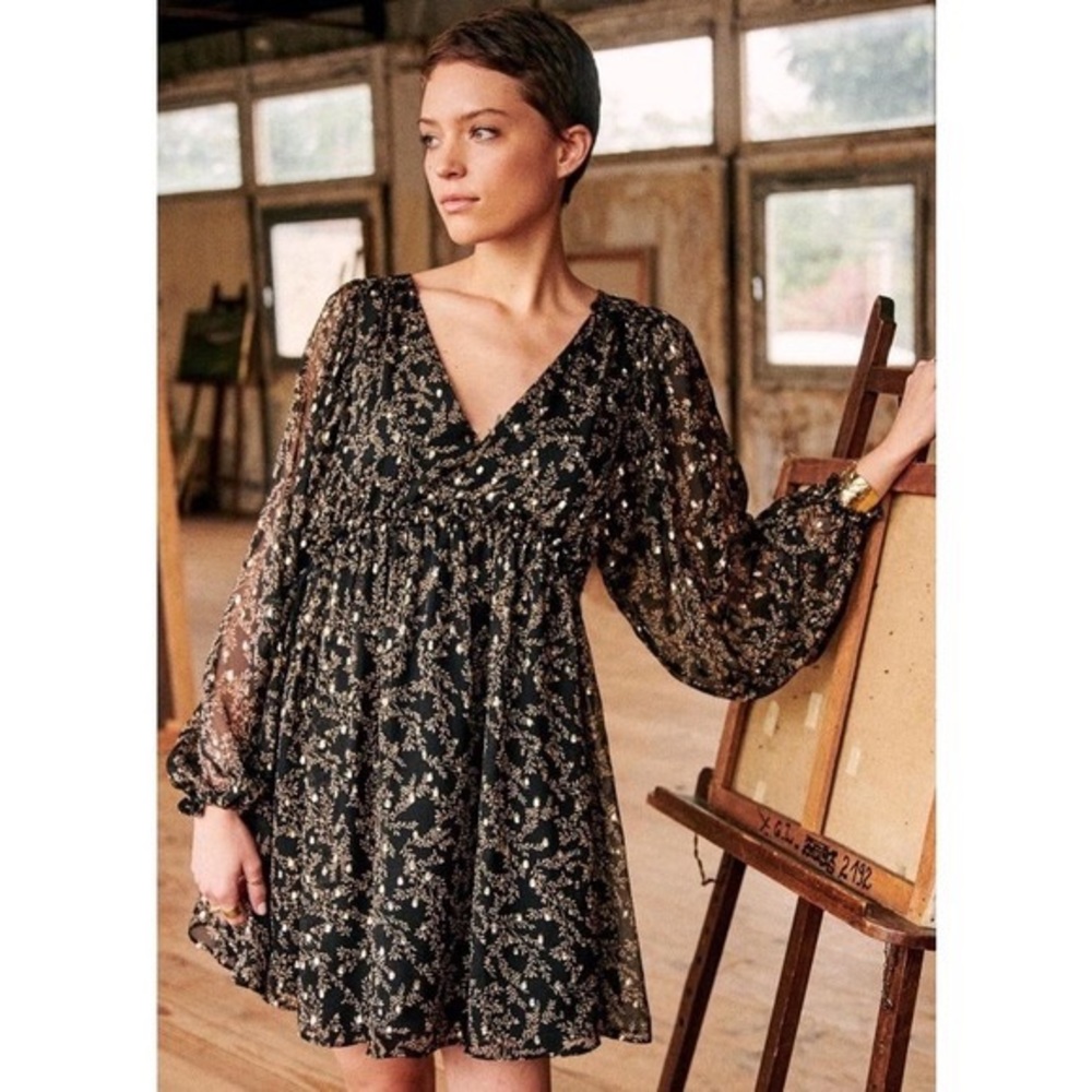Sezane Evely Dress Size 38